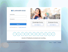 Tablet Screenshot of help.clarabridge.com